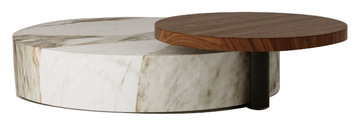 Mesa de centro Órbita — escuro